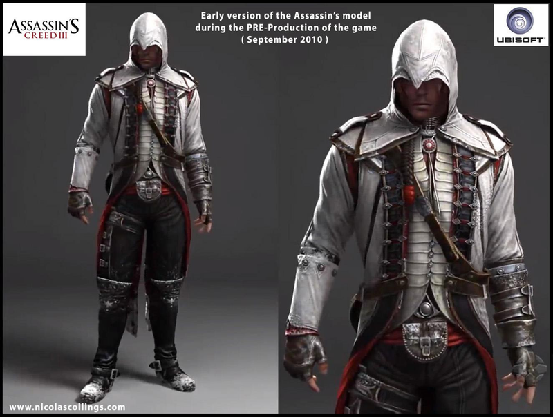 Illustration for article titled This is What Assassin's Creed III's Connor Used to Look Like
